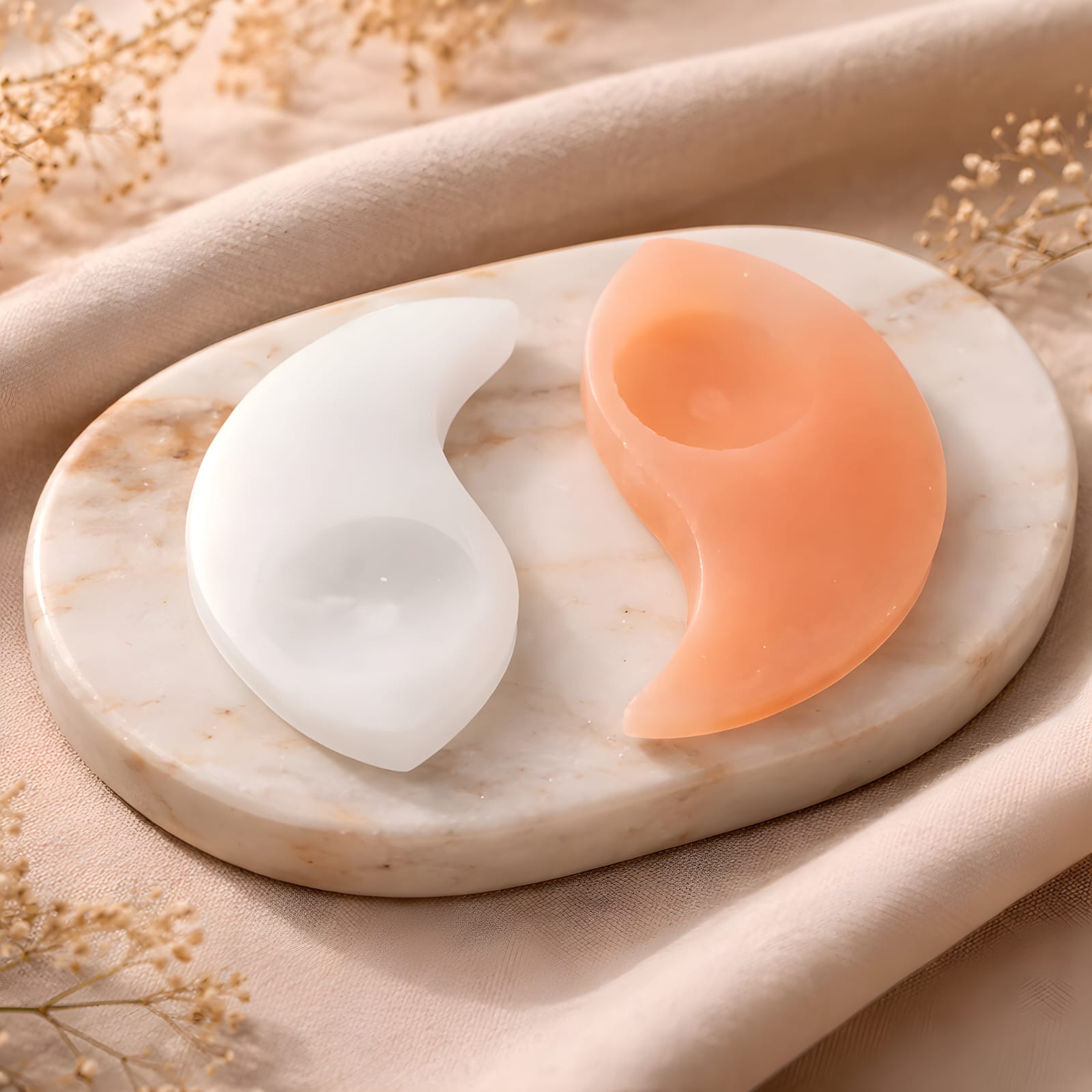 Selenit Ying Yang Mumluk _1